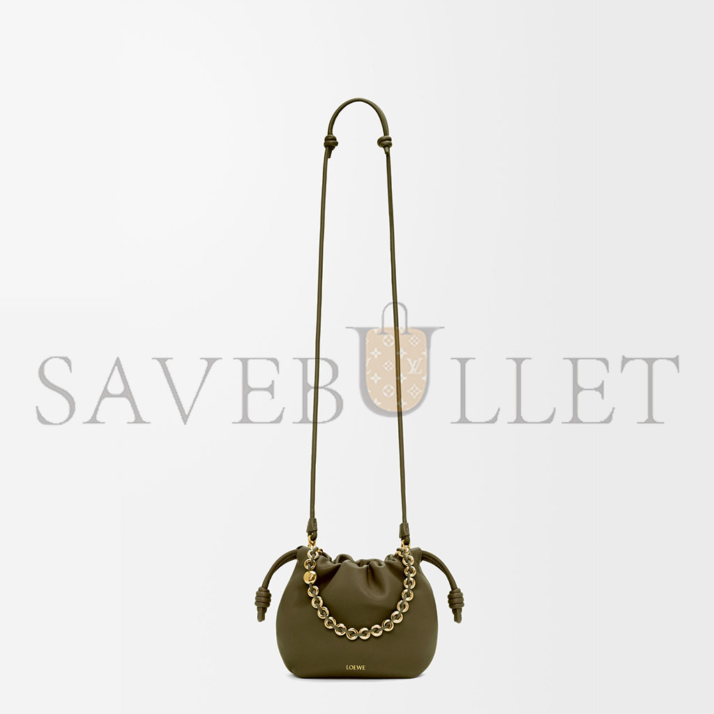 l*ew* mini flamenco purse bag in mellow nappa lambskin 0011091758 (23*17*5.5cm)